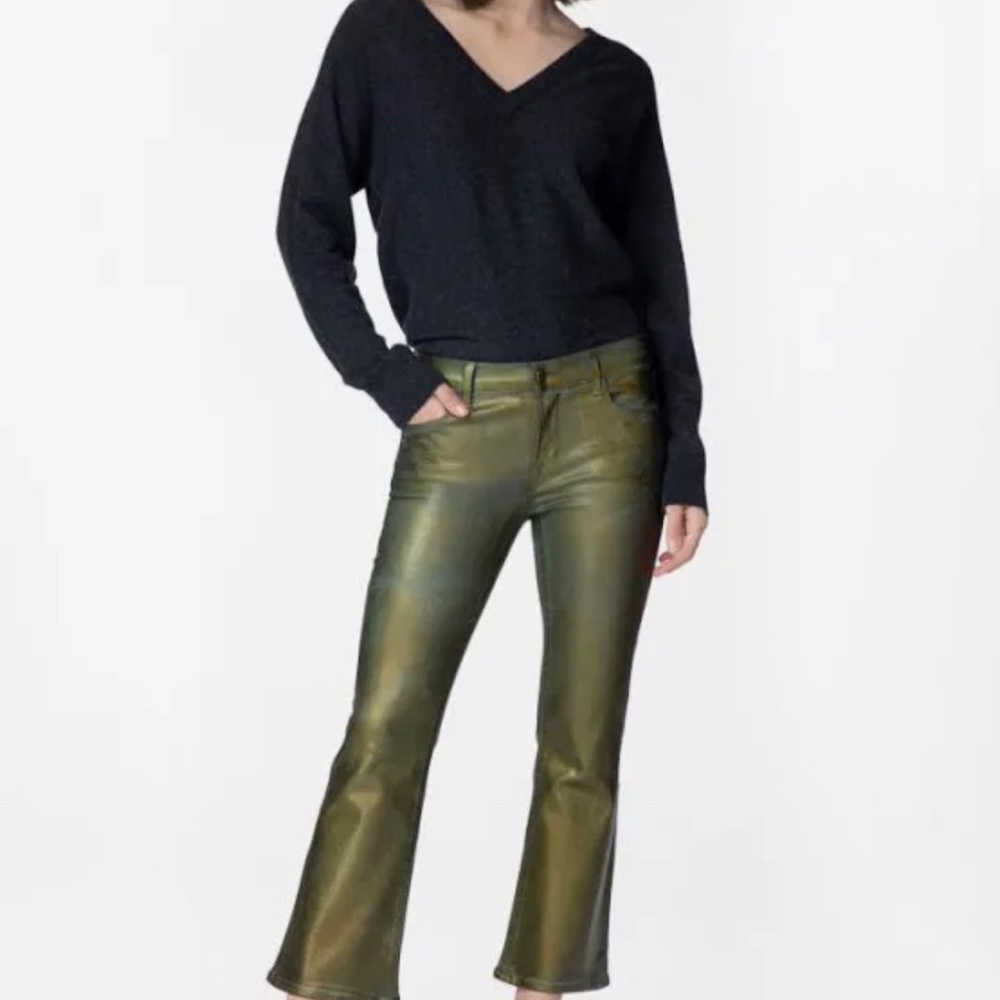 J Brand Selena cropped boot cut jeans. Size 23